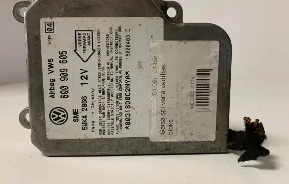 Seat Alhambra (Mk1) Airbag control unit/module 6Q0909605 150004 5WK42866