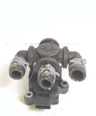 Coolant heater control valve