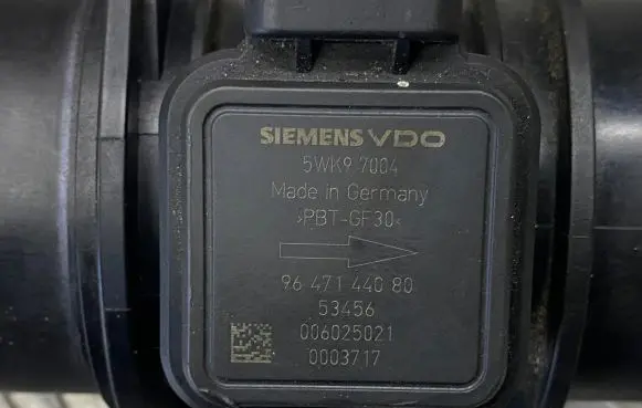 Citroen C2 Mass air flow meter 9647144080 006025021 5WK97004