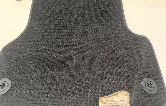 Audi A7 S7 4G Rear floor mat 4G0864450 152689D 4G0863723