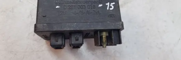 Peugeot 607 Glow plug pre-heat relay 0281003018