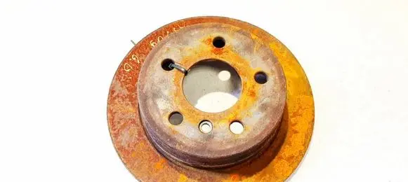Mercedes-Benz B W245 Rear brake disc neventiliuojamas
