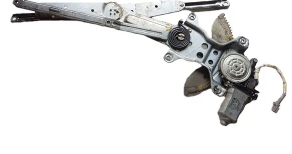 Front door window regulator with motor
