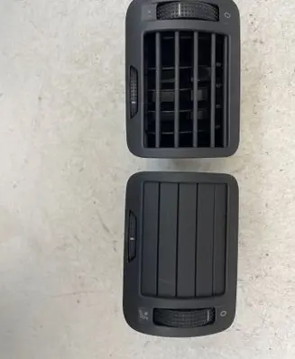 Dashboard side air vent grill/cover trim