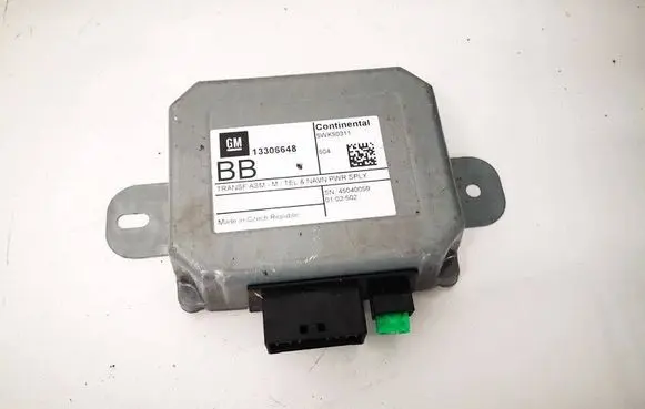 Opel Mokka X GPS navigation control unit/module 13306648 5WK50311