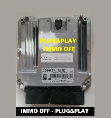 Audi Q7 4L Engine control unit/module 0281014409 4L1910401 4L0907401