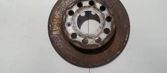 Volkswagen Golf V Rear brake disc neventiliuojamas