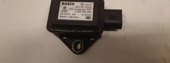 Audi A4 S4 B6 8E 8H ESP acceleration yaw rate sensor 8E0907637A