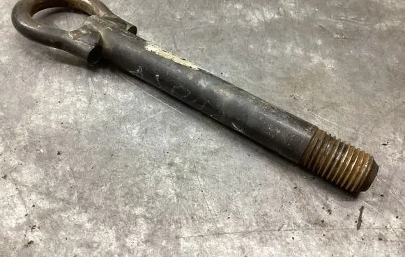 Towing hook eye