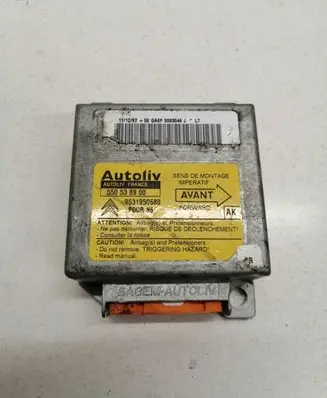 Peugeot 406 Airbag control unit/module 550537500 9630550780 010796N