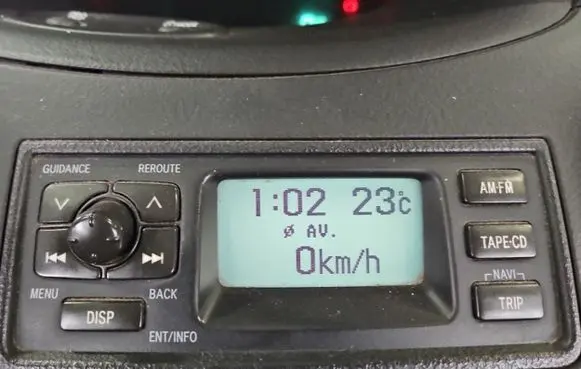 Toyota Yaris Screen/display/small screen 86110-52140 IMPRK1375963