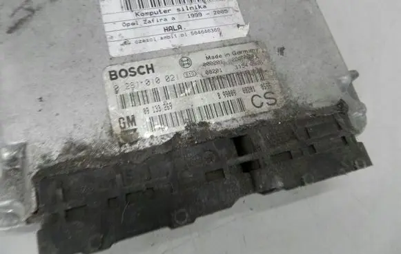 Opel Zafira A Engine control unit/module ECU 