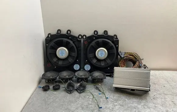 BMW 5 E60 E61 Audio system kit 9198762 9143153 9143142