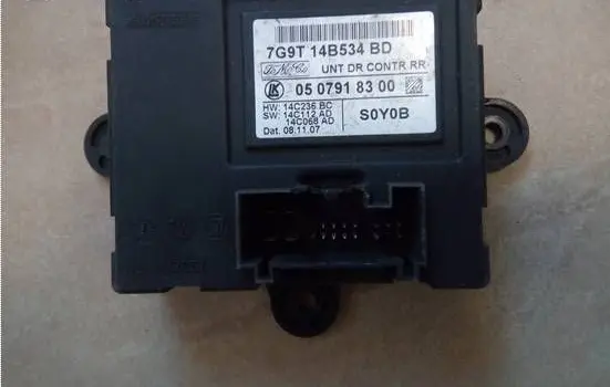 Ford S-MAX Door control unit/module 7G9T14B534BD 0507918300 NE56152