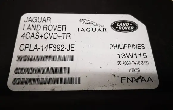 Aiways U5 Other control units/modules CPLA14F392JE 4CASCVDTR 14F392