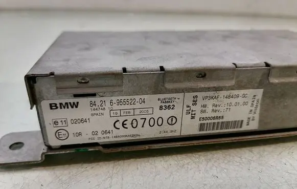 BMW X5 E53 Bluetooth control unit module 955522