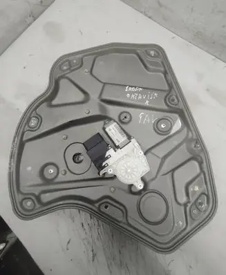 Skoda Octavia Mk2 (1Z) Rear door window regulator with motor 117781G 3124