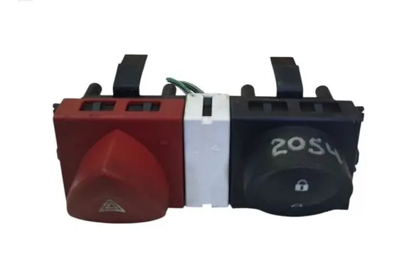 Renault Laguna II Hazard light switch 8200095493
