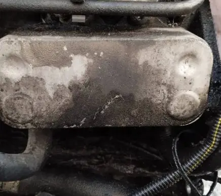 Opel Astra G Engine oil radiator 