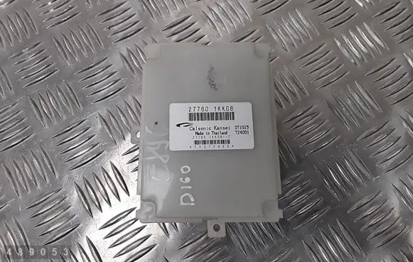 Nissan Juke I F15 Air conditioner control unit module 277601KK0B