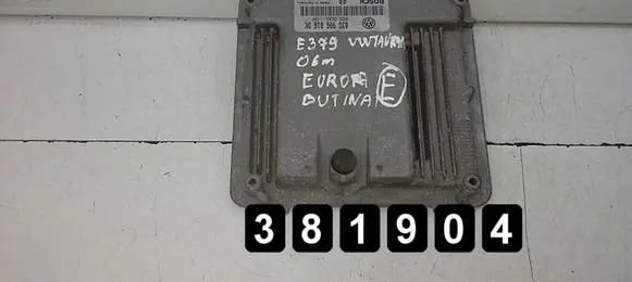 Volkswagen Touran I Engine control unit/module 77kw