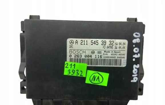 Mercedes-Benz E W211 Gearbox control unit/module A2115453932