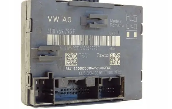 Audi A8 S8 D4 4H Door control unit/module 4H0959795E