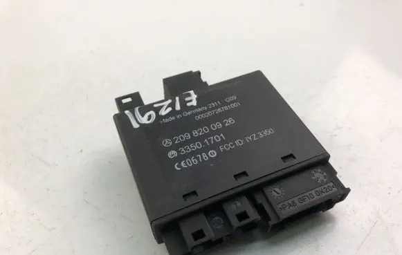 Mercedes-Benz E W211 Other control units/modules 2098200926