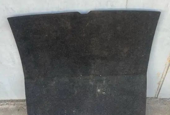 BMW 1 F20 F21 Trunk/boot floor carpet liner A070406 7221879 19022013