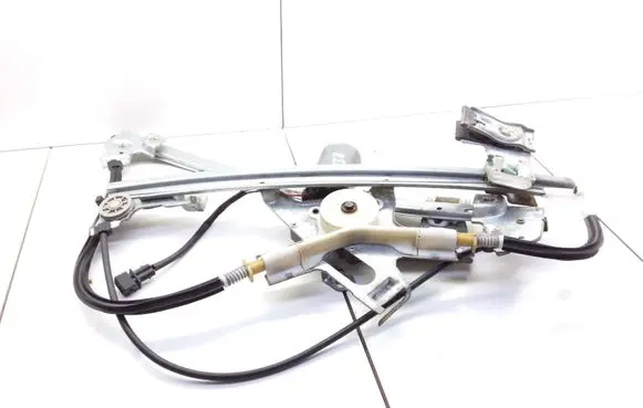Front door window regulator with motor