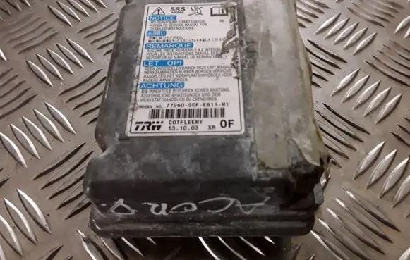Honda Accord Airbag control unit/module 77960SEFE811M1