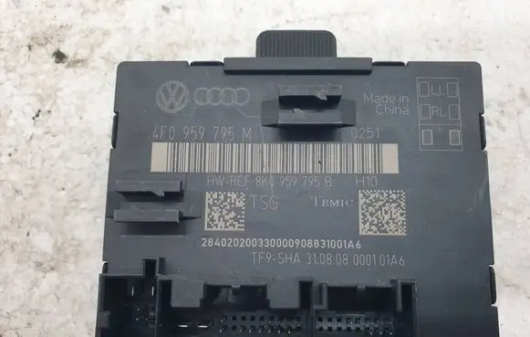 Audi A6 S6 C6 4F Door control unit/module 4F0959795M