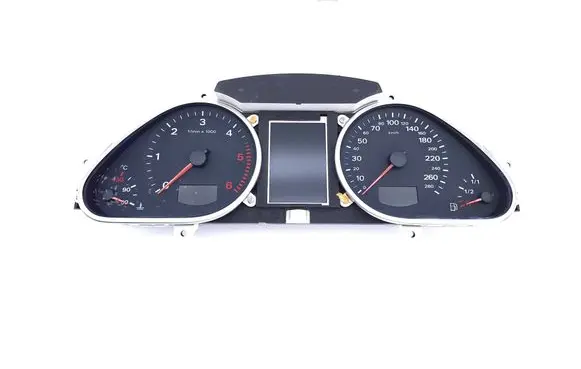 Audi A6 S6 C6 4F Speedometer (instrument cluster) 5550007301