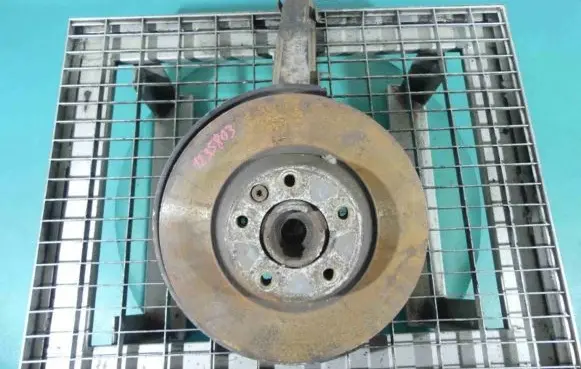 Porsche Cayenne (9PA) Front wheel hub spindle knuckle 7L0407258A IMPRK1235803