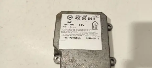 Volkswagen PASSAT B5 Airbag deployment crash/impact sensor 6Q0909605B 5WK42869 0031AD01LN5Y
