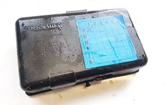 Renault Espace - Grand espace IV Fuse box cover 8200210898