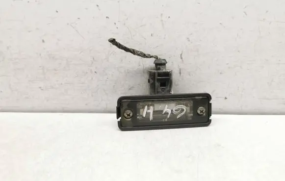 Number plate light
