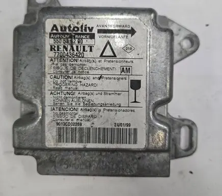 Renault Laguna I Airbag control unit/module 550536200 7700436420 9013CD02269
