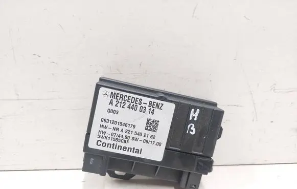 Fuel injection pump control unit/module