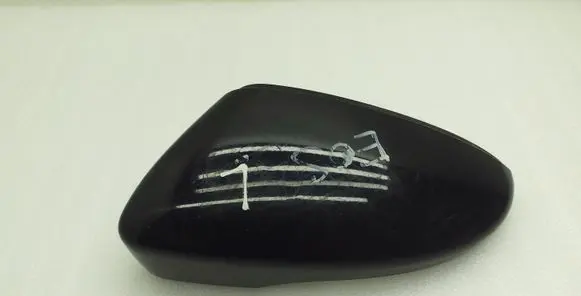Plastic wing mirror trim cover