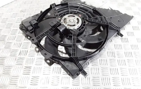 Peugeot 207 Radiator cooling fan shroud 9680102880