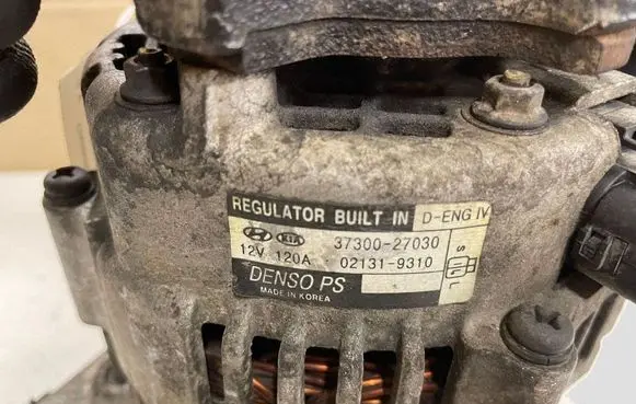KIA Sportage Generator/alternator 3730027030 021319310