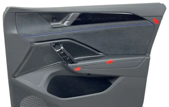 Volkswagen Tayron II Front door card panel trim 57L867012H