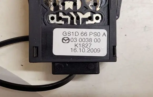 Mazda 6 Parking (PDC) sensor switch GS1D66PS0A 03003800 K1827
