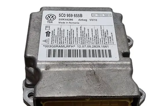 Volkswagen Golf VI Airbag control unit/module 5C0959655B 5WK44286 04H013S0613