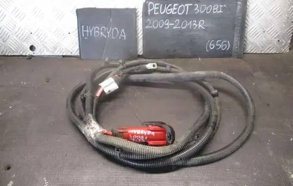 Peugeot 3008 I Positive cable (battery) 9674370480