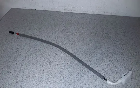 Front door cable line