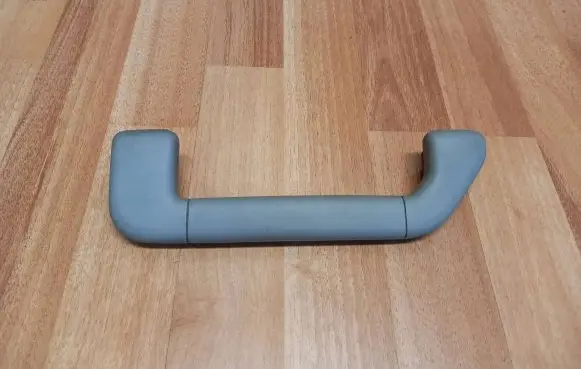 Volkswagen Touareg I Front interior roof grab handle 7L0857607 3D5857608