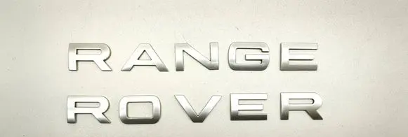 Land Rover Evoque I Rear loading door model letters 