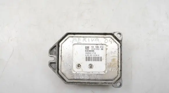 Opel Meriva A Engine control unit/module 13105214